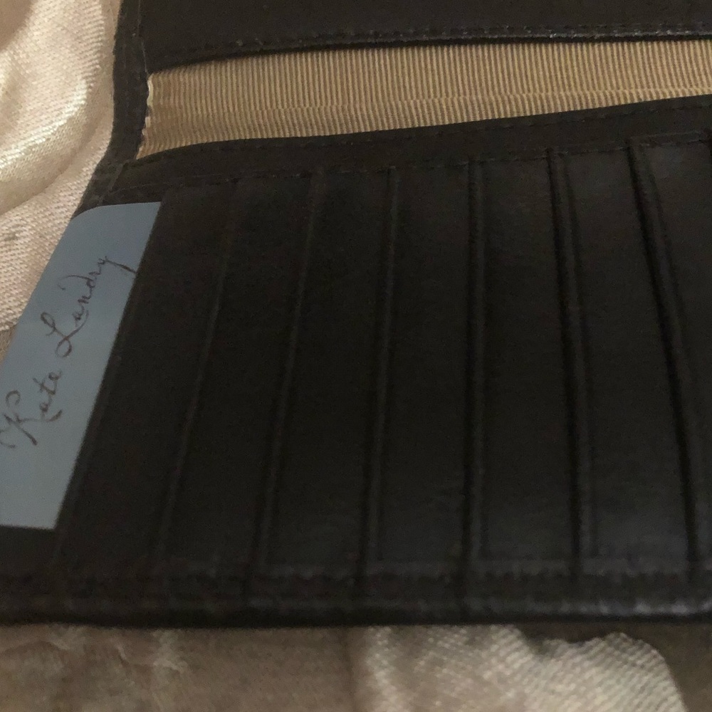 Brand New Kate Landry Black Leather Wallet - Picture 6 of 6